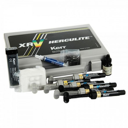 Herculite Kit Mikrohibrīda kompozīts restaurācijām ( 6x5 gr., saite skābe)