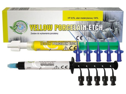 Skābe 9.5% Yellow porcelain 2ml+ Silan 2ml
