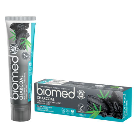 BIOMED CHARCOAL toothpaste, 100g