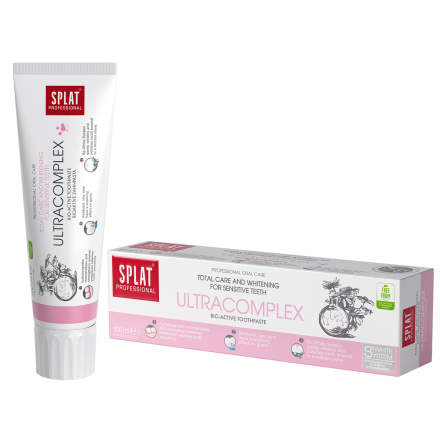 SPLAT ULTRACOMPLEX, ENAMEL REMINERALIZATION, EU(19) toothpaste, 125g