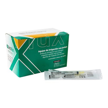 DentaFlux Šļirce ar adatu kanālu skalošanai 3ml