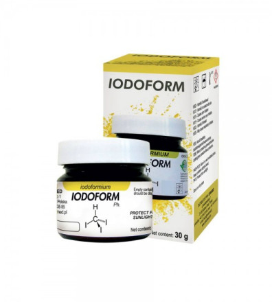 Jodoform pulveris 30 g.