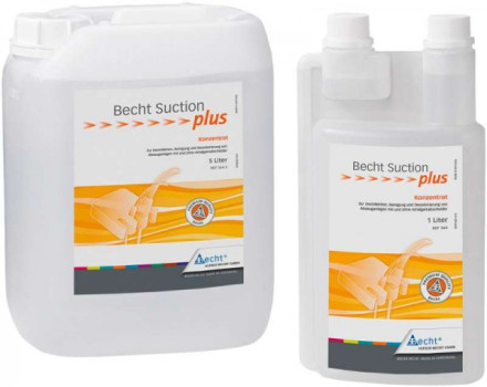 Becht Suction plus 5L. Aspiratoru sistēmas dez. līdzeklis (koncetrāts) 