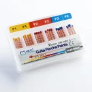 Gutaperčas tapas PRO-TAPER F1/F2/F3 60gb/iepak