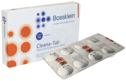 BOSSKLEIN CLEANA-TAB attīrošas tabletes 10 gab.