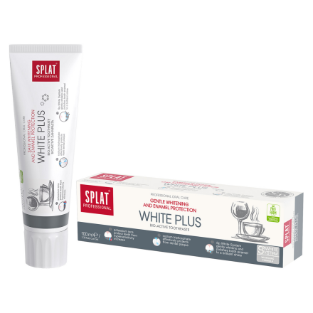 SPLAT WHITE PLUS, mouthwash, EU(21) 275ml